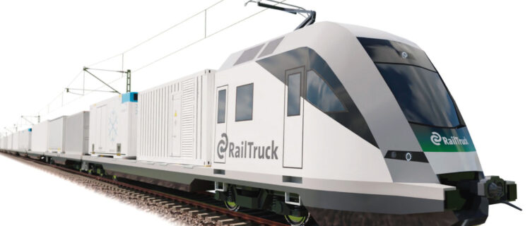 Représentation du futur RailTruck (© rXp).