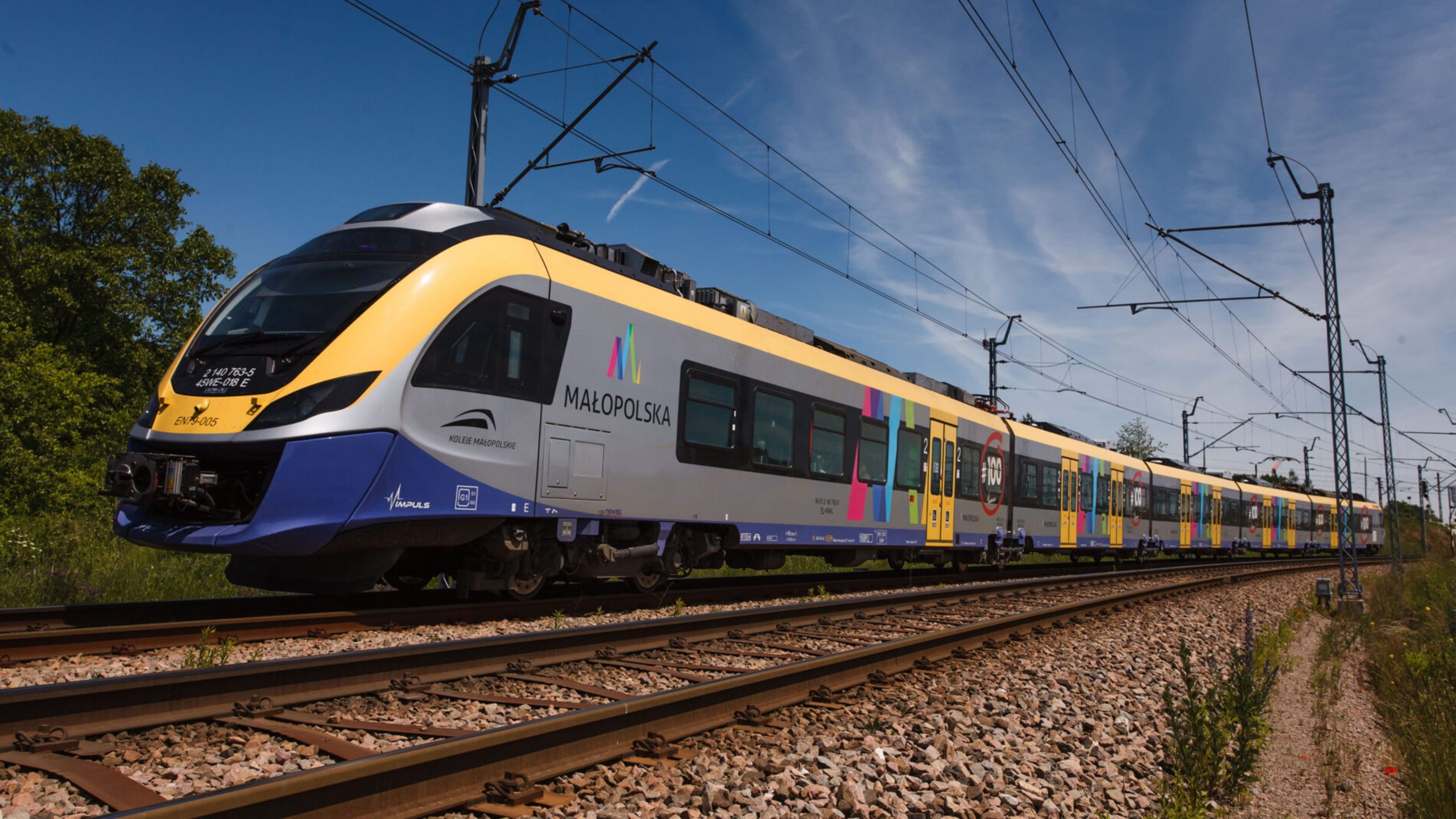 Newag : Impression d’artiste de l’Impuls 45WE-018 pour Koleje Małopolskie (21 janvier 2026).