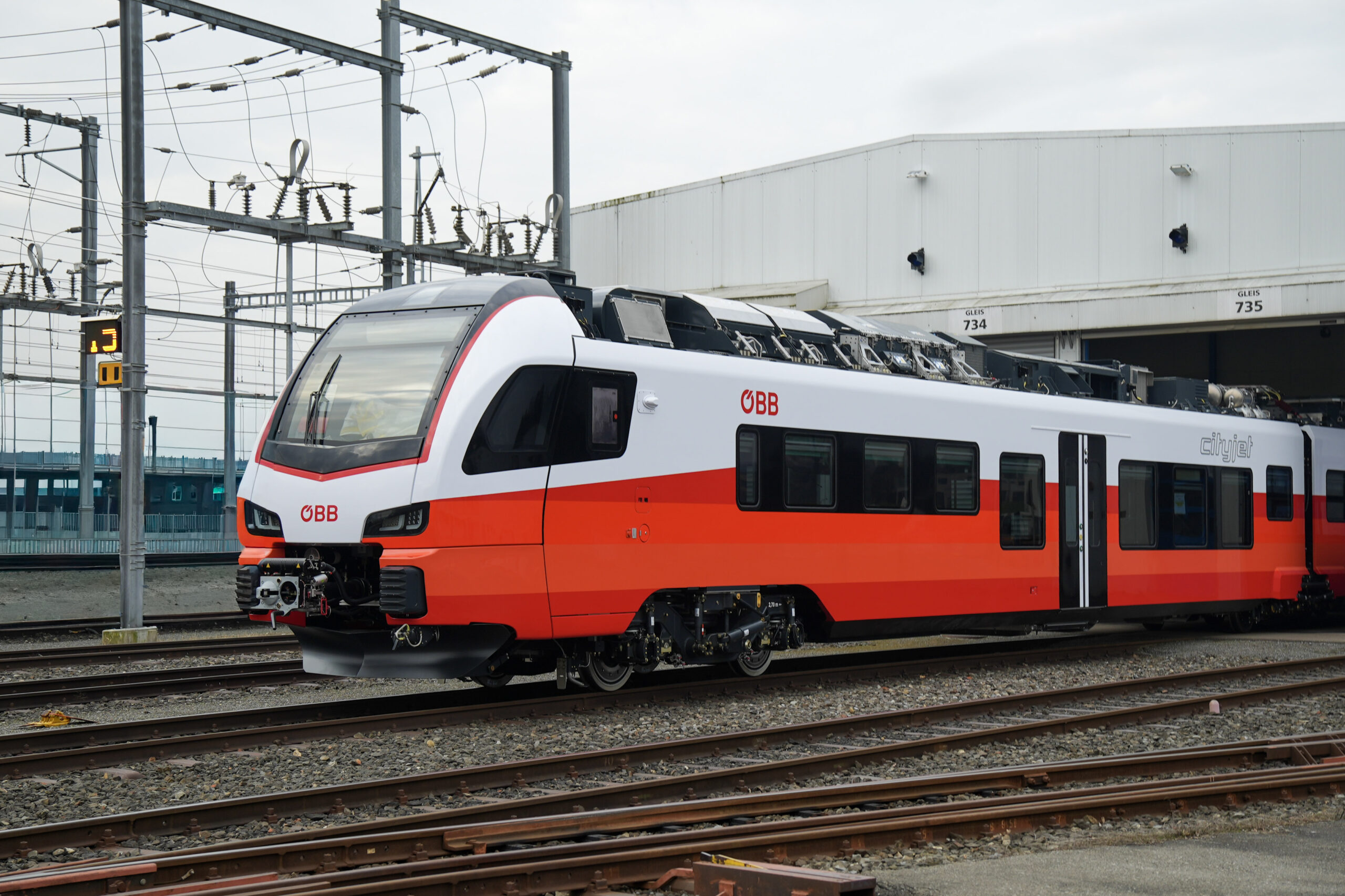 Un Flirt Akku pour les ÖBB (12 mars 2026) Crédit photo : Stadler