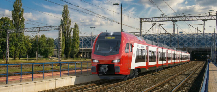 Impression d’artiste d’un futur Flirt pour la Grande-Pologne (12 mars 2026) Crédit photo : Stadler Rail