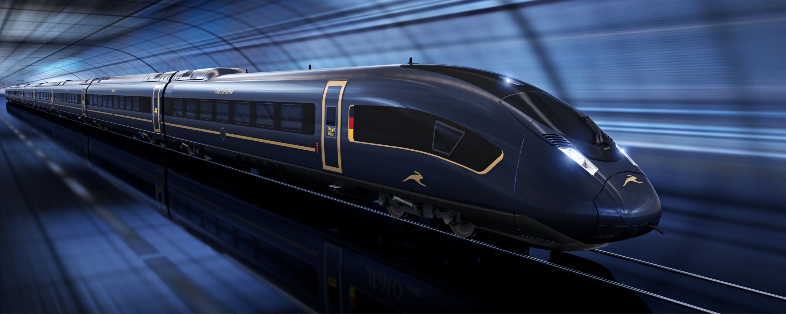 Allemagne : Italo commande 26 Velaro à Siemens 2 Impression d’artiste d’un futur Velaro Novo MS pour Italo-NTV (20 juillet 2026) Crédit photo : Siemens Mobility