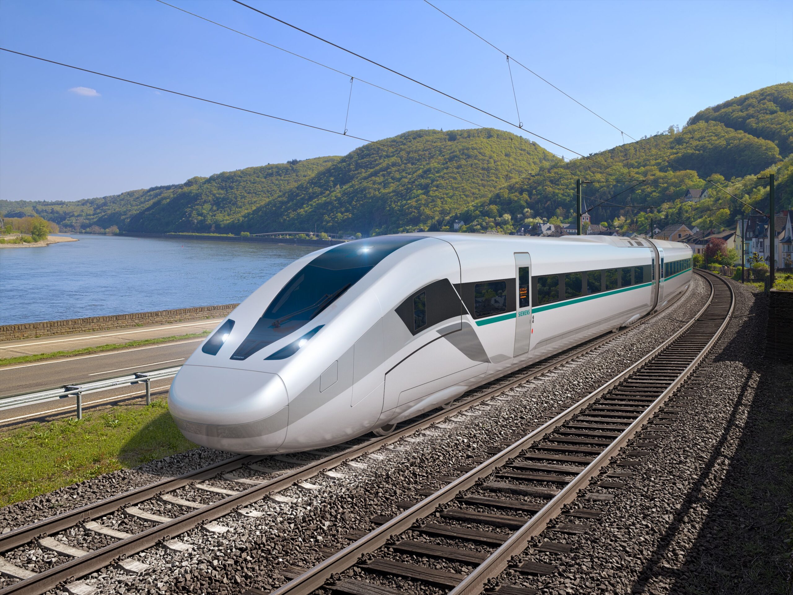 Espagne : Siemens et Hitachi seuls en lice pour fournir des TaGV à la Renfe 1 Impression d’artiste d’un Velaro Novo de Siemens Mobility Crédit photo :** **Siemens Mobility