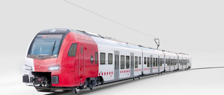 Suisse : Les TPF commandent 13 Flirt Evo auprès de Stadler 2 Impression d’artiste d’un futur Flirt Evo pour les TPF (21 août 2026) Crédit photo : Stadler RAIL