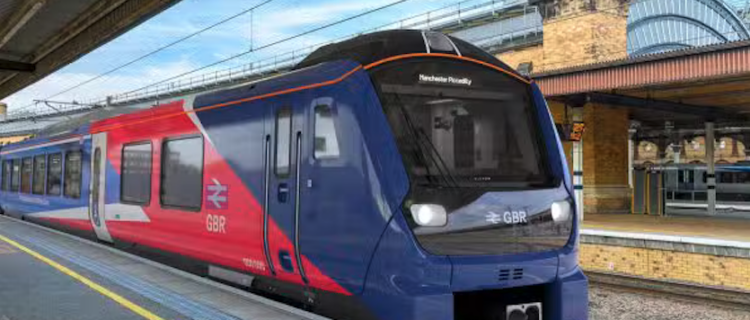 Royaume-Uni : 29 Adessia Stream hybrides commandées par TPE 4 Impression d’artiste d’un futur Adessia Stream hybride en livrée GBR (11 septembre 2026) Crédit photo : Alstom / DfTpour le logo GBR
