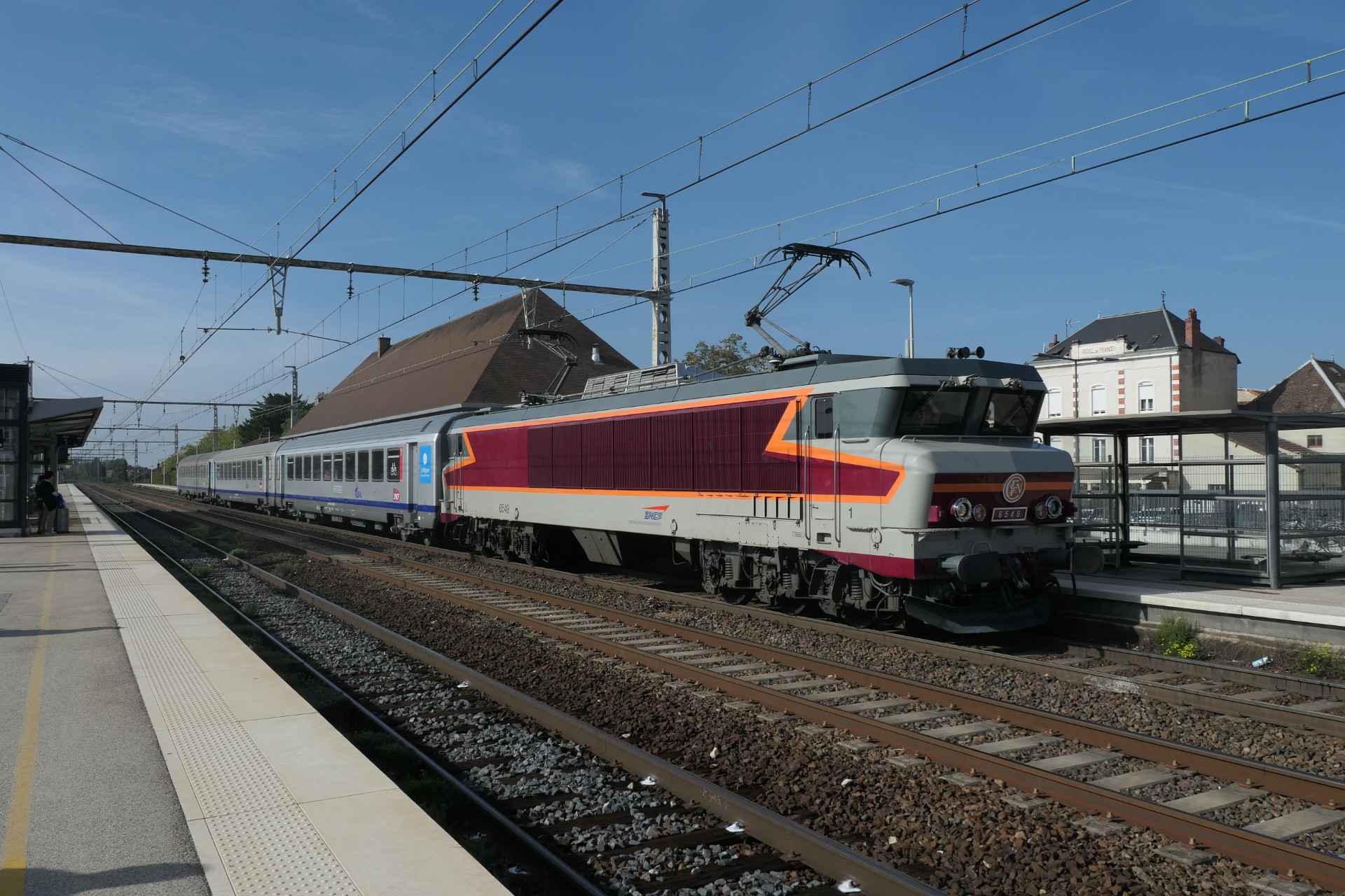 Une CC 6500 sur le PLM 1 CC 6500 sur le PLM