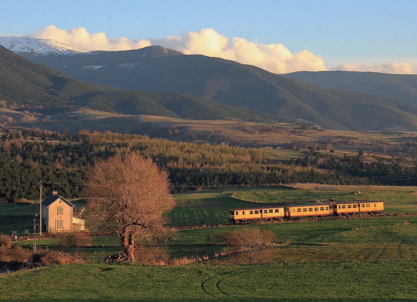 train jaune bolquère