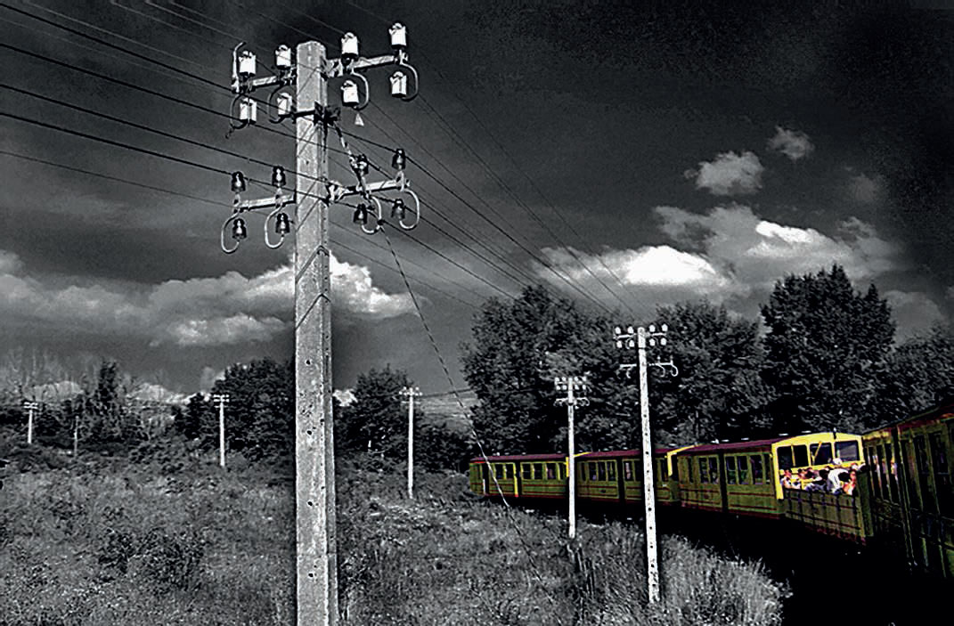 Le Petit train jaune.