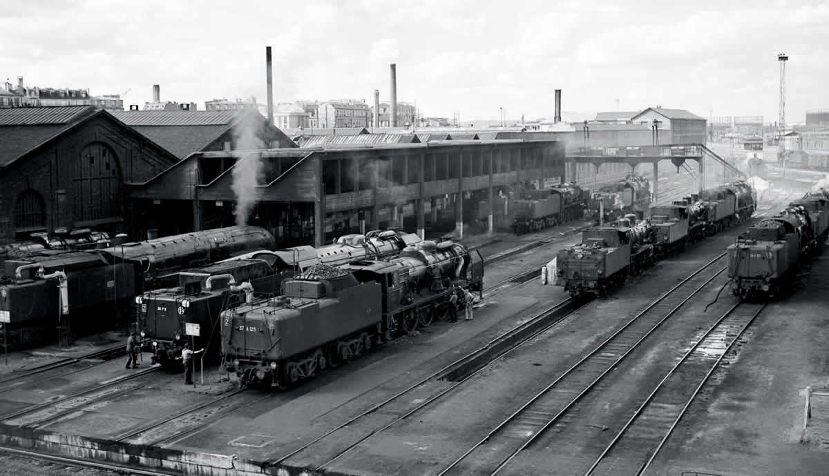 Depot de la chapelle 1930