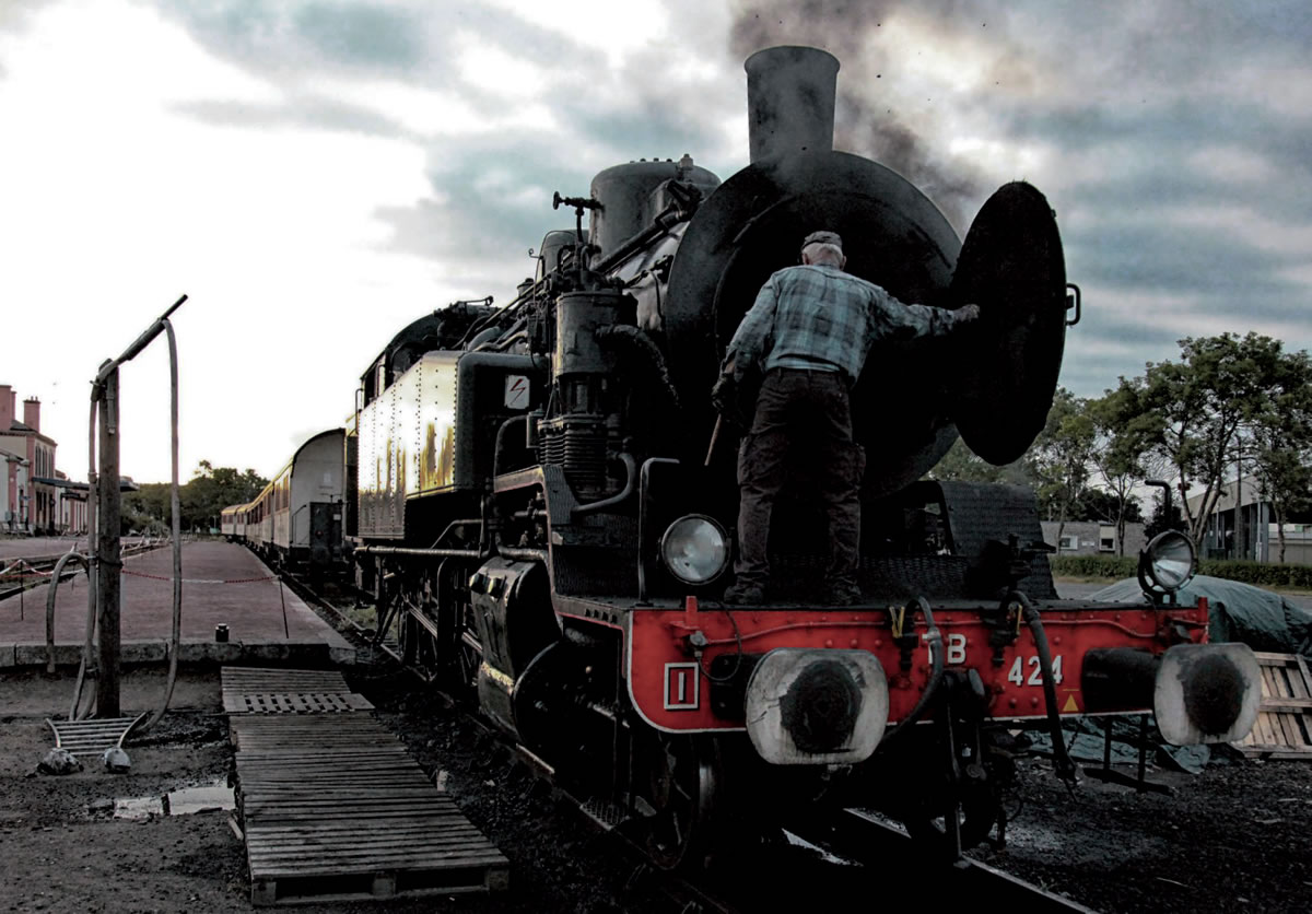 Train touristique à Vapeur du Trieux.