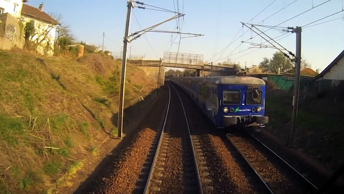 LVDR3316 : À la découverte du Francilien - En cabine d’une Z 50000 entre Paris et Pontoise (2de partie)
