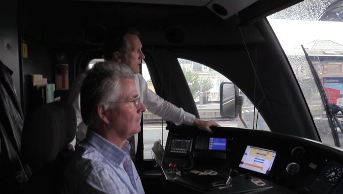 LVDR3338 : Entre Lausanne et Genève en cabine d'une RABe 511 (1ère partie)