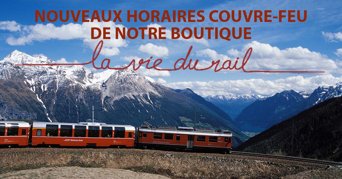 Les nouveaux horaires de notre boutique sous couvre-feu !