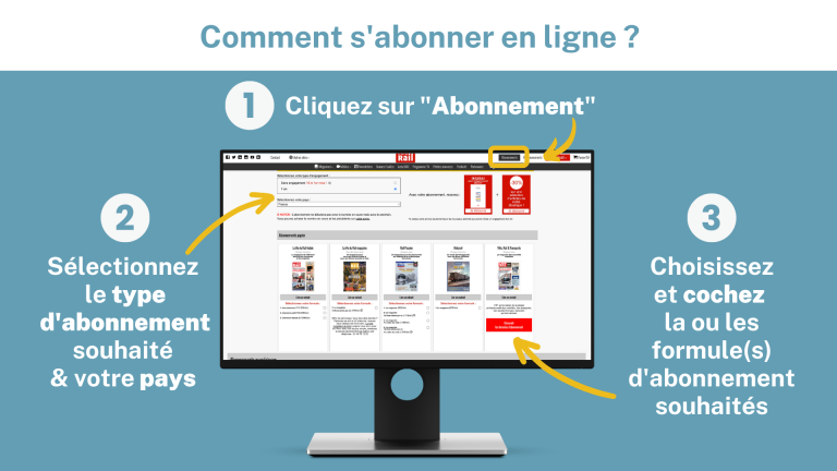 Comment s'abonner en ligne ? 4 Comment s'abonner en ligne ?