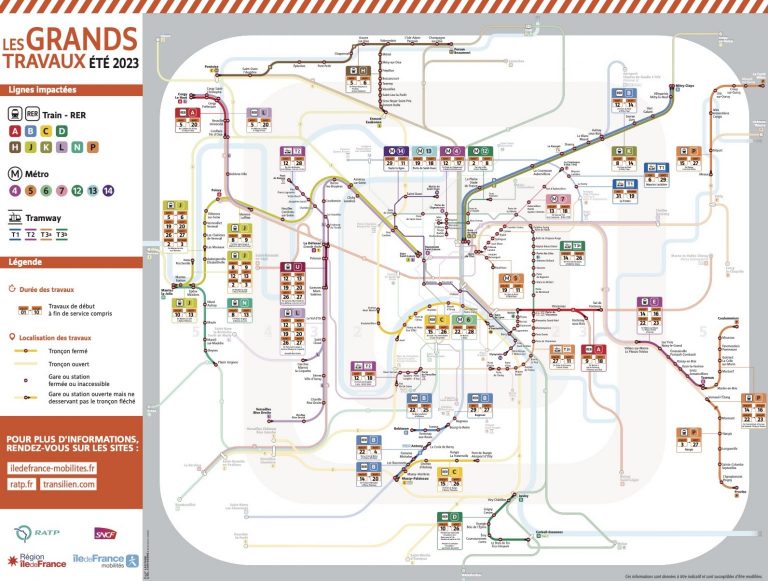 Derniers travaux d’été en Île-de-France avant les JO 6 © IDFM