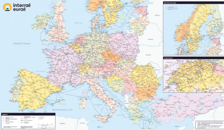 Internet. La carte de la communauté Interrail 5 Internet. La carte de la communauté Interrail