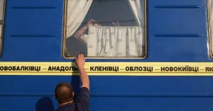 Train guerre Ukraine