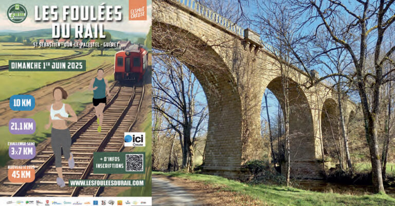 Les Foulées du Rail dans la Creuse 2 Les Foulées du Rail