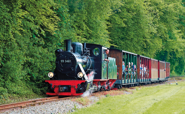 La Vulcain de 1925, l’une des locomotives à vapeur du P’tit Train de la Haute Somme