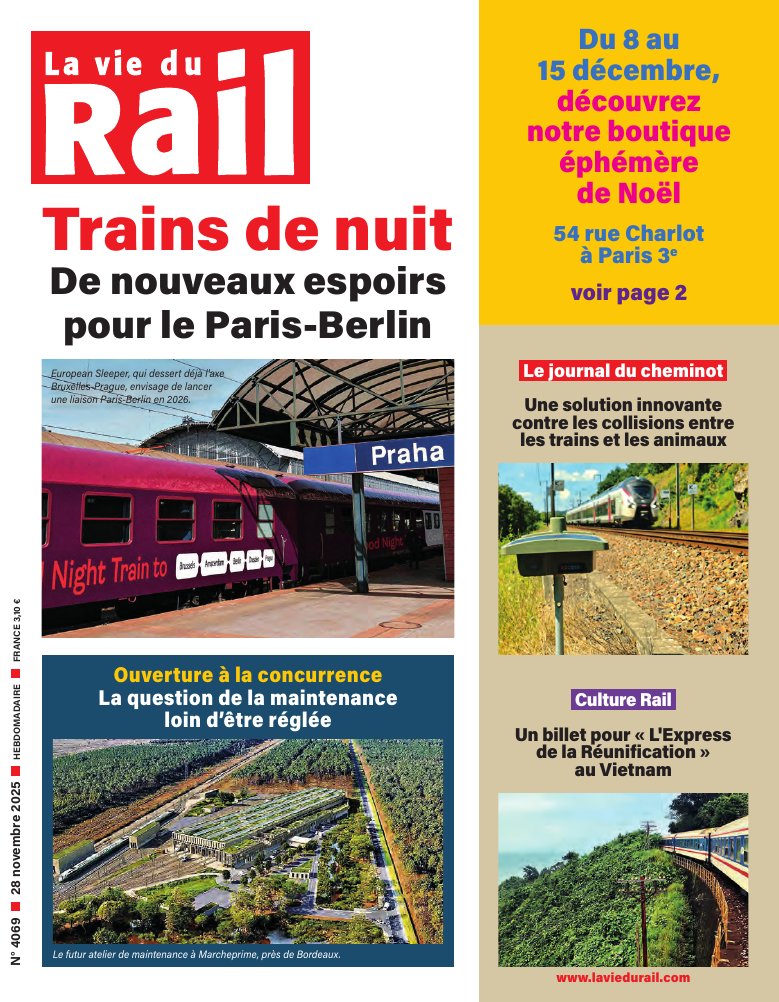 La Vie du Rail hebdo n°4069 - Numérique