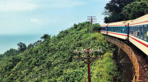 Le train de la Réunification.