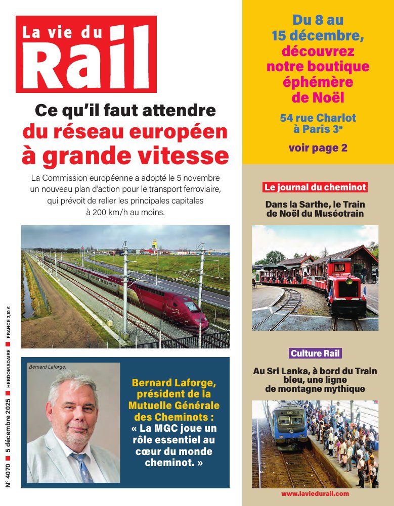 La Vie du Rail hebdo n°4070 - Numérique