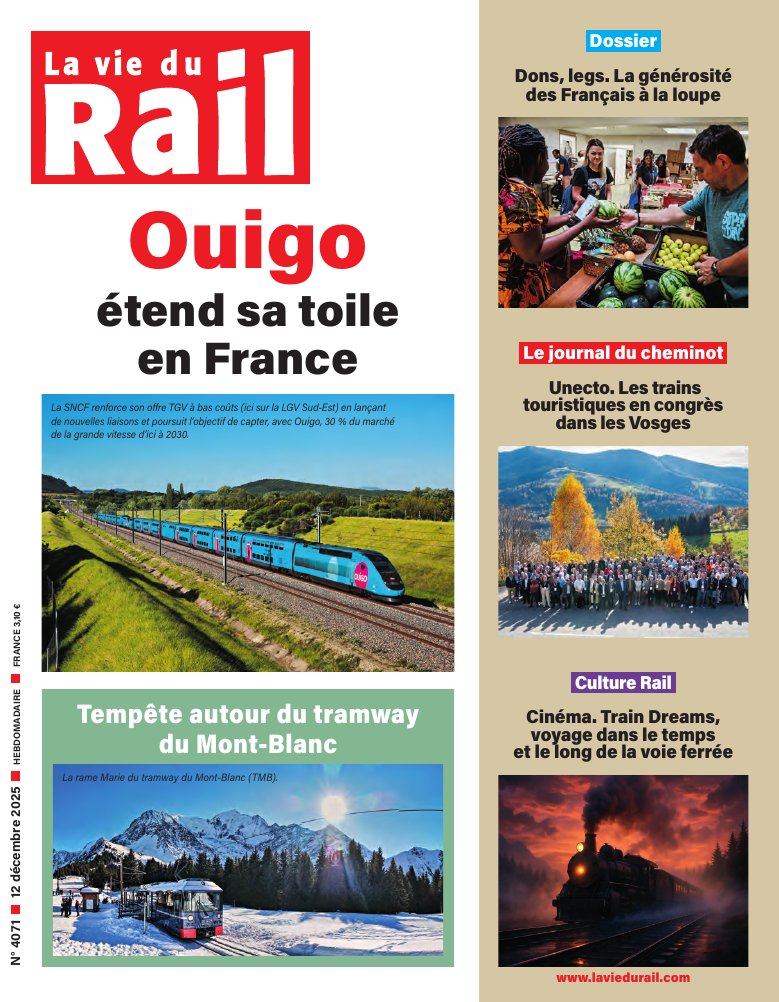 La Vie du Rail hebdo n°4071 - Numérique