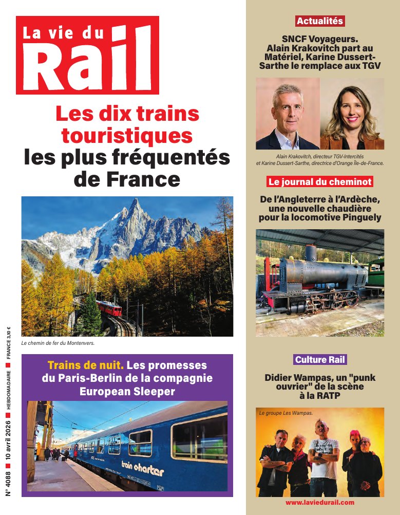 La Vie du Rail hebdo n°4088 - Numérique