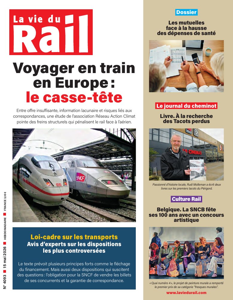 La Vie du Rail hebdo n°4093 - Numérique