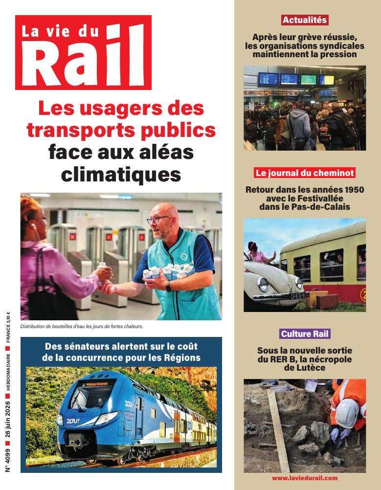 La Vie du Rail hebdo n°4099 - Numérique