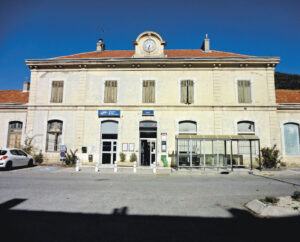 La gare de Digne.