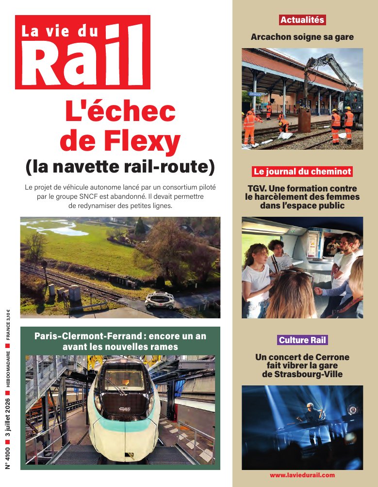 La Vie du Rail hebdo n°4100 - Numérique