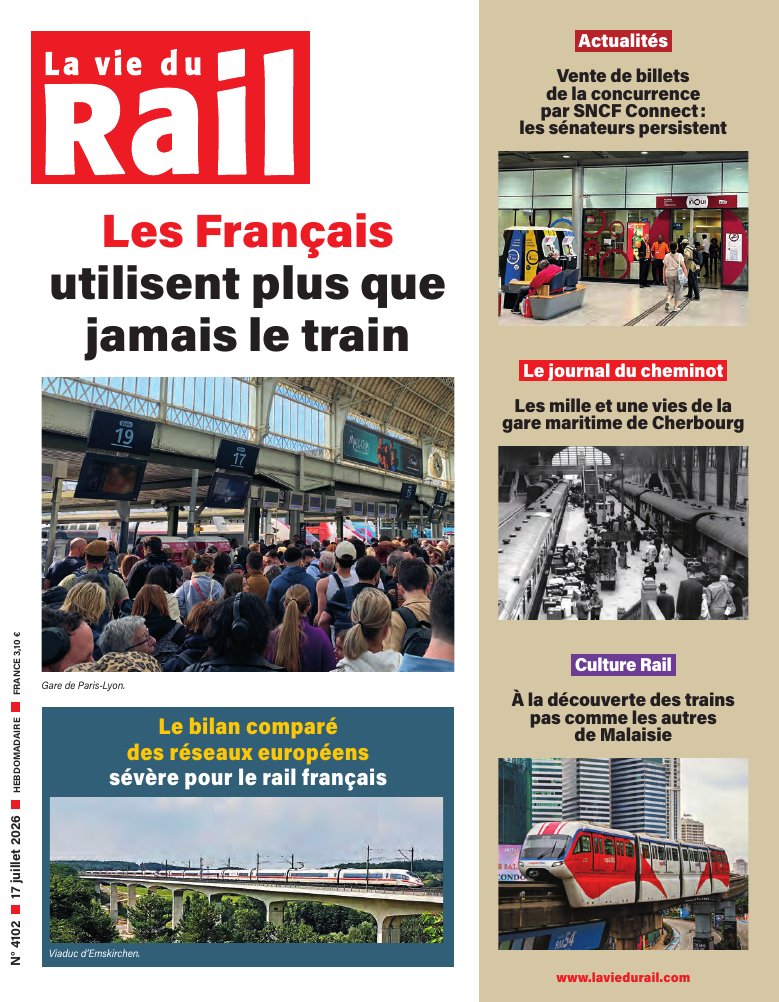 La Vie du Rail hebdo n°4102 - Numérique