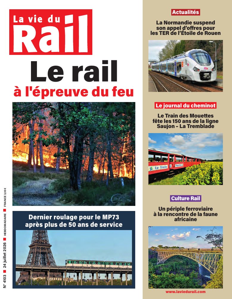 La Vie du Rail hebdo n°4103 - Numérique
