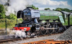Sortie en 1923 des ateliers de Doncaster, la Flying Scotsman est un mythe ferroviaire.