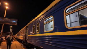 Train de nuit Kiev Ukraine