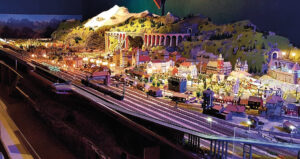 Plus de 400 maquettes sont mises en valeur par l'équipe de Train de légende.