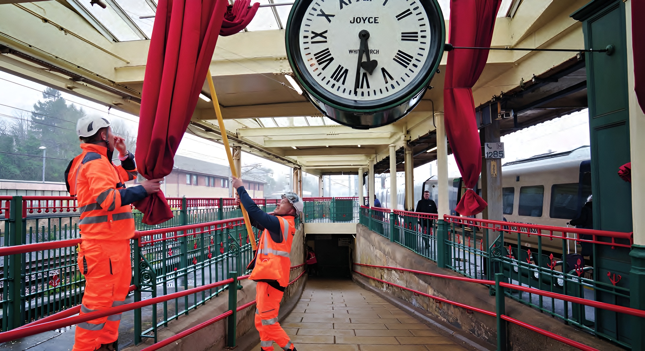 Grande-Bretagne : Railway Heritage Act, 30 ans de protection du patrimoine ferroviaire 1 Bien connue des cinéphiles, l’horloge de la gare de Carnforth. © Science Museum Group