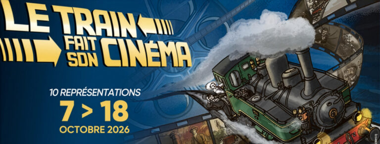 Spectacle. Le train fait son cinéma en Alsace 2 L'affiche de l'événement. (© Pierrick Leclercq)