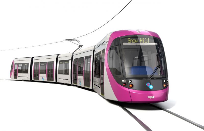 Grande-Bretagne : des trams CAF pour Birmingham 1 Grande-Bretagne : des trams CAF pour Birmingham