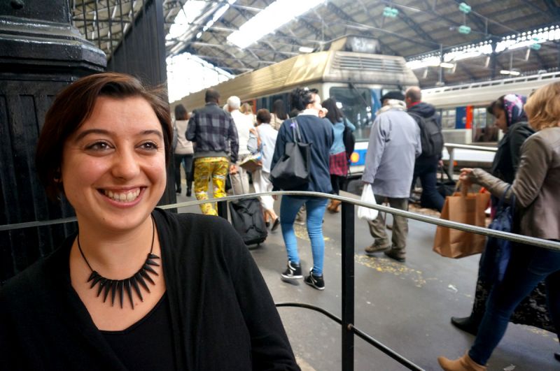 Emilie, la cheminote de TF1 2 Emilie, la cheminote de TF1