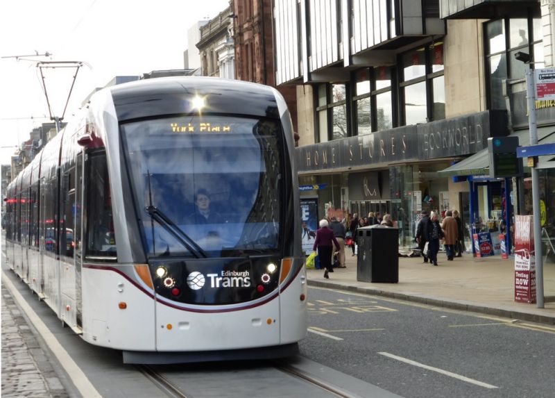 Edimbourg : le tramway enfin 1 Edimbourg : le tramway enfin