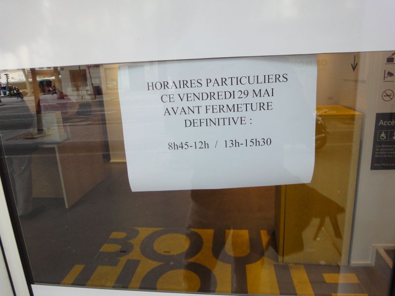 Fermeture définitive de la Boutique SNCF Magenta 6 Fermeture définitive de la Boutique SNCF Magenta