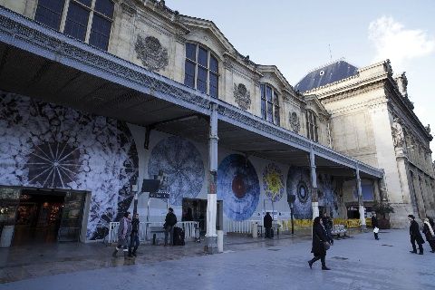 Une immense fresque gare d’Austerlitz 1 Une immense fresque gare d’Austerlitz