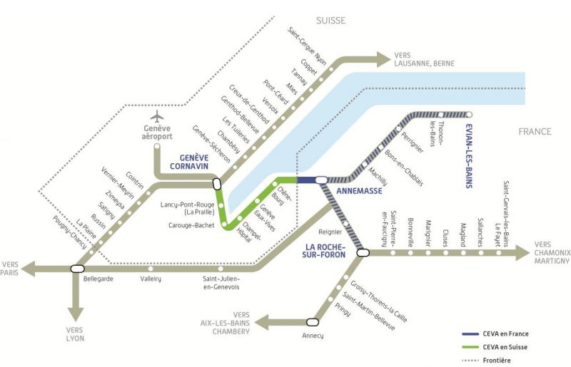 SNCF Réseau et la Confédération Suisse préparent l’arrivée du futur Léman Express 6 SNCF Réseau et la Confédération Suisse préparent l’arrivée du futur Léman Express