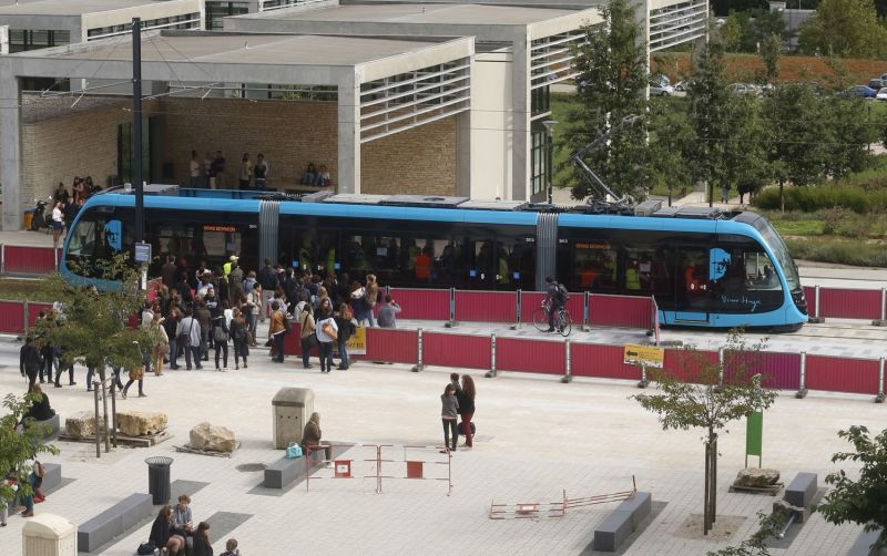 Tramway : premiers essais à Besançon 1 Tramway : premiers essais à Besançon