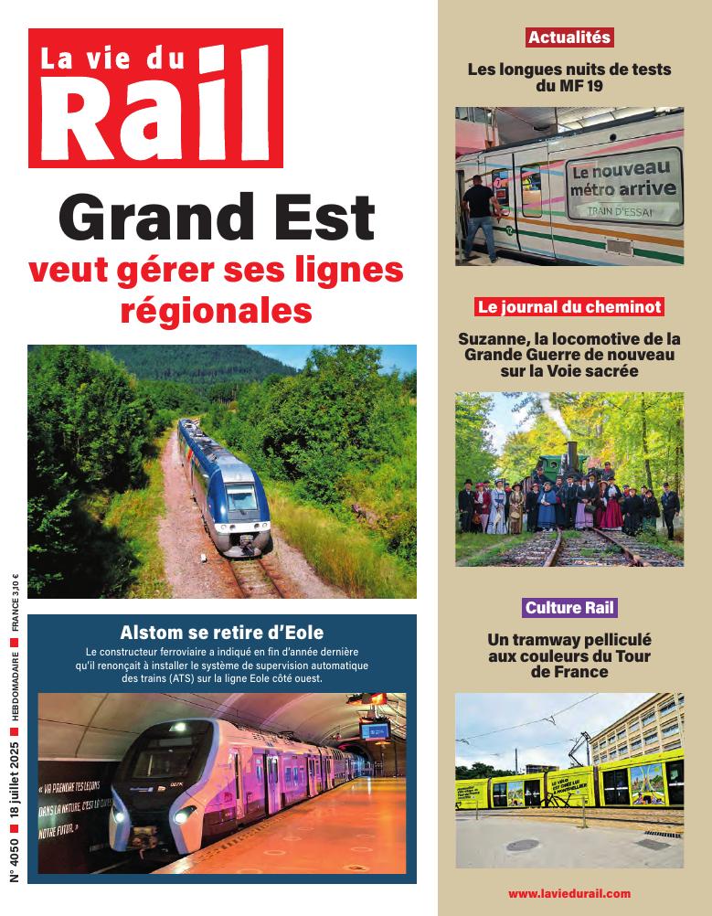 La Vie du Rail hebdo n°4050 - Numérique