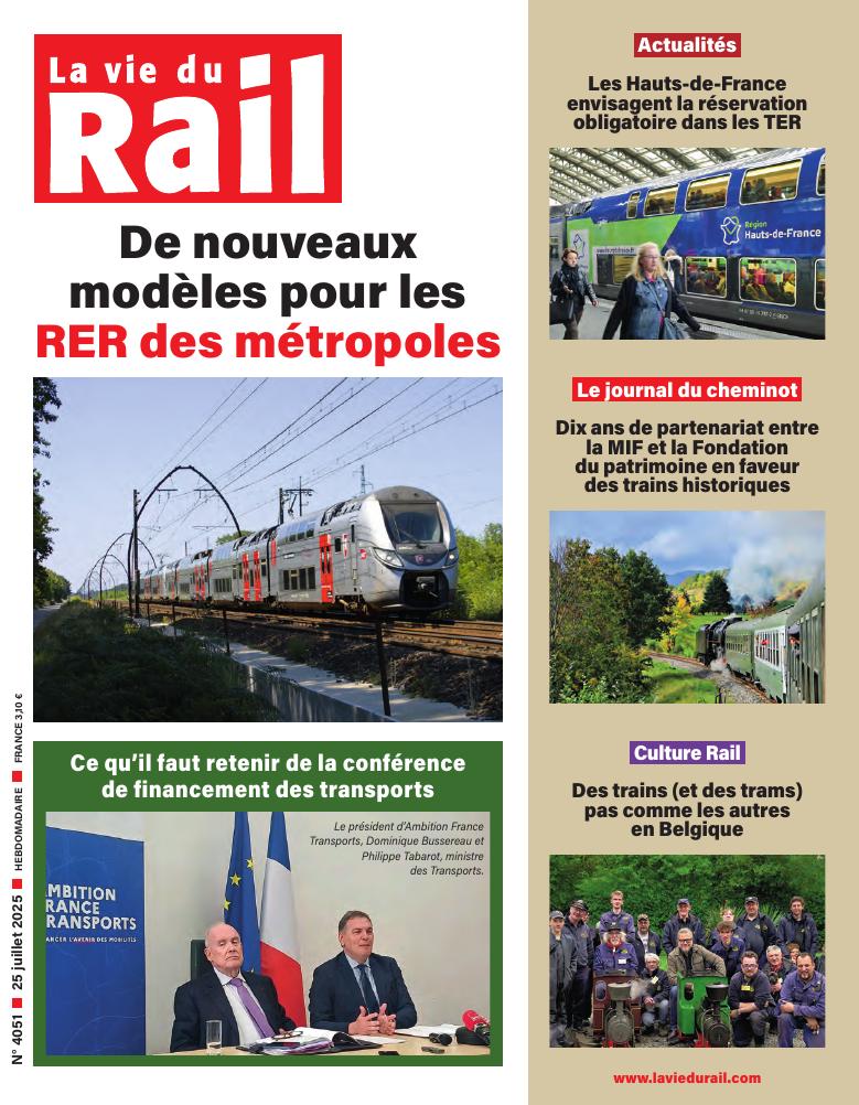 La Vie du Rail hebdo n°4051 - Numérique