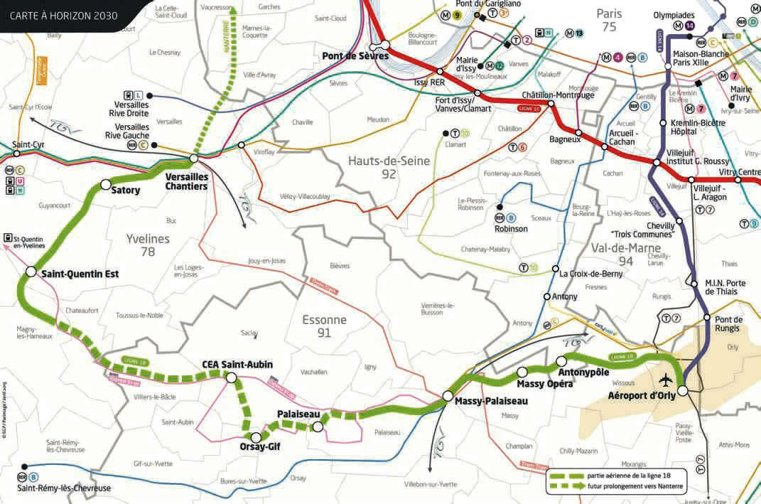 Grand Paris. Les belles promesses de la ligne 18 9 Grand Paris. Les belles promesses de la ligne 18