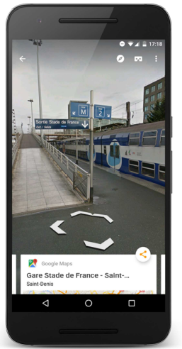 Les gares de l’Euro 2016 en Street View et Indoor Maps 1 Les gares de l’Euro 2016 en Street View et Indoor Maps