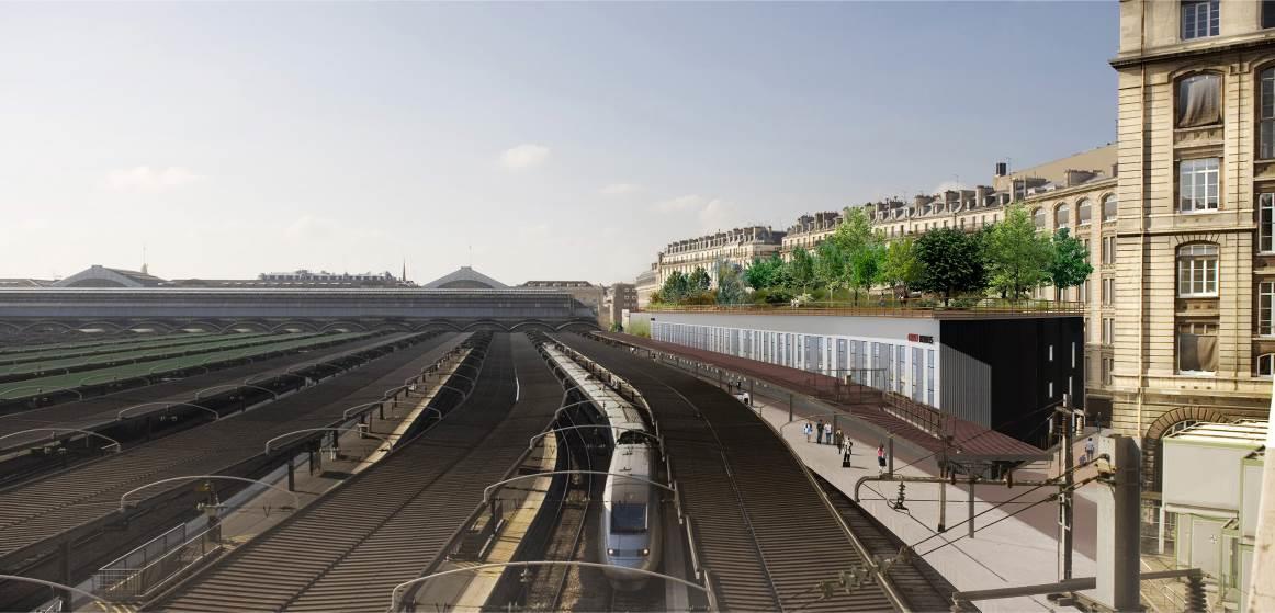 Paris : lancement du chantier du balcon vert entre gare de l’Est et gare du Nord 1 Paris : lancement du chantier du balcon vert entre gare de l’Est et gare du Nord